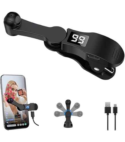 viozon 3-in-1 自撮りデスクトップ ライブスタンド 高さ調節可能 Amazon.com : viozon 3-in-1 Selfie Desktop Live Stand, Height